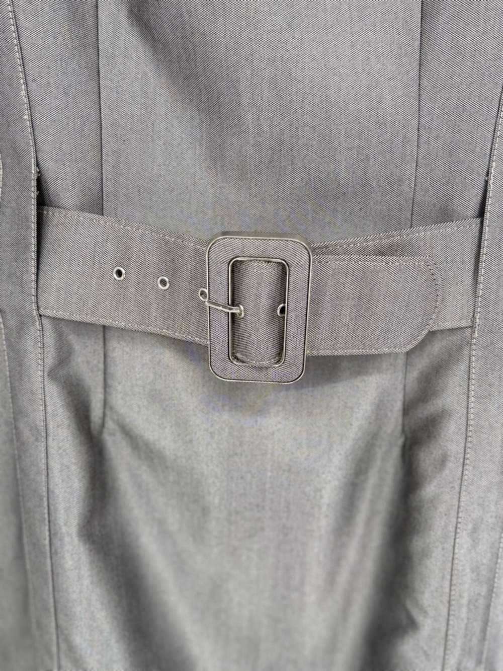 Calvin Klein Belted Sheath Dress‎ Women's 12 Sleeveless Tailored Career Office - Picture 4 of 12